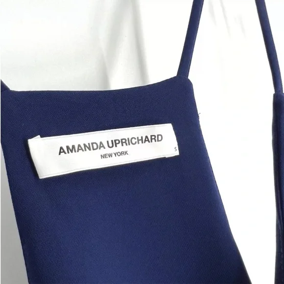 NWOT Amanda Uprichard Clarita Wrap Dress Womens Size Small Sleeveless Tie Waist - Picture 3 of 3